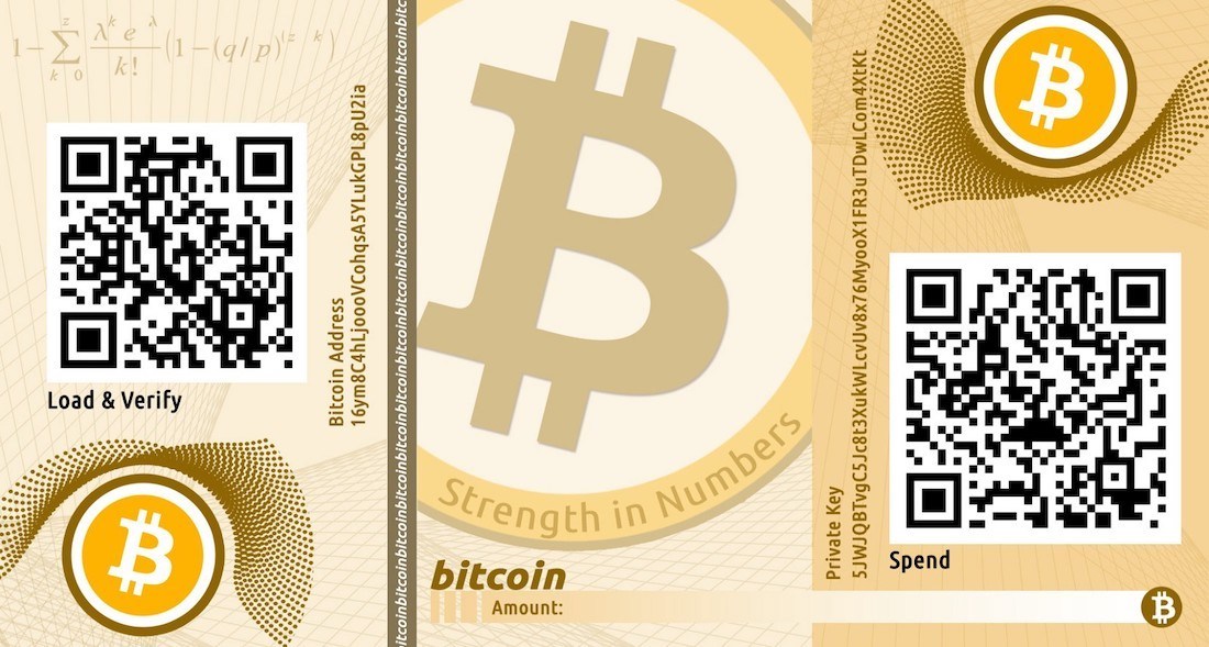 bitcoin paper wallet